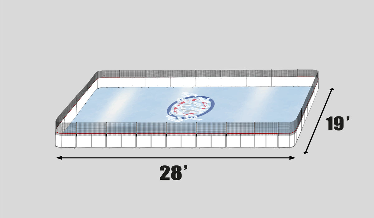 CRAZY PUCK ARENA — Système de bandes modulaires