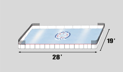 CRAZY PUCK ARENA — Système de bandes modulaires