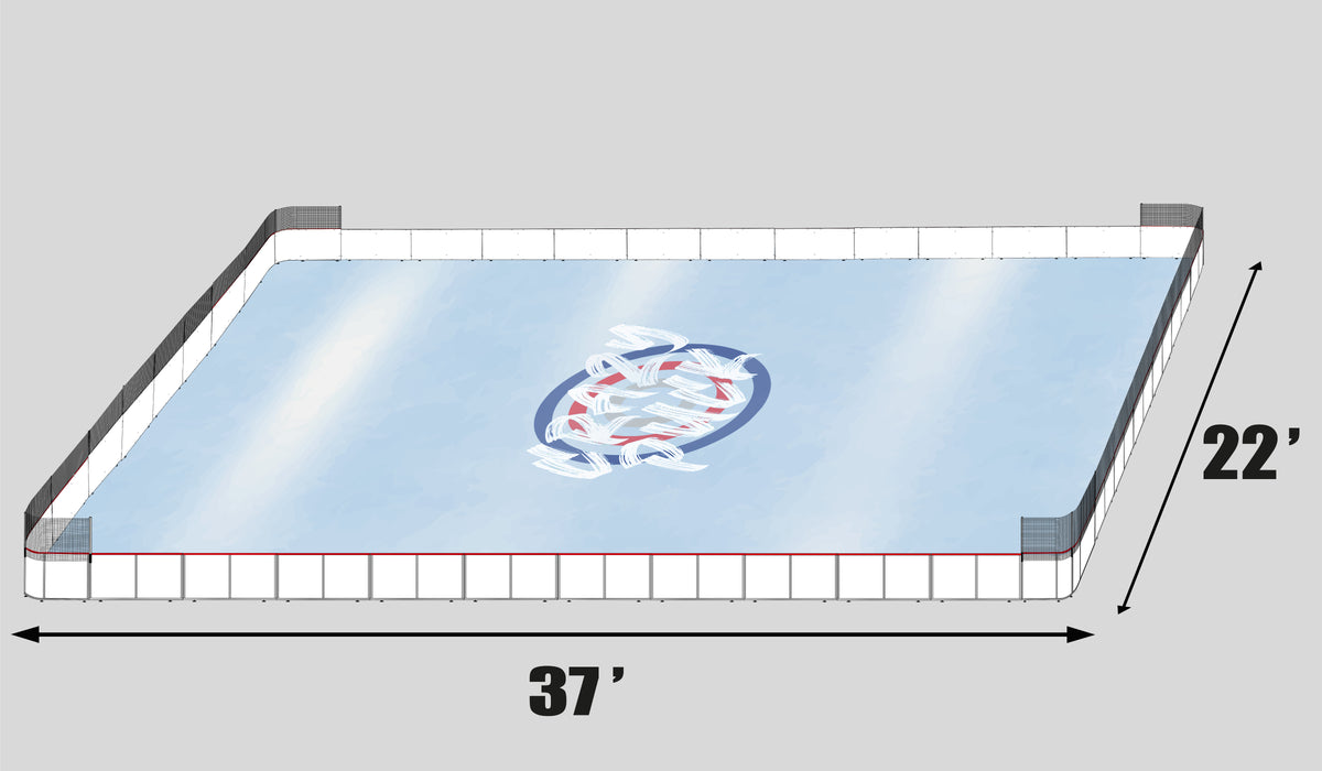 CRAZY PUCK ARENA — Système de bandes modulaires