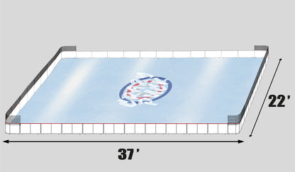 CRAZY PUCK ARENA — Système de bandes modulaires