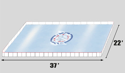CRAZY PUCK ARENA — Système de bandes modulaires